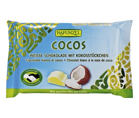 Rapunzel Snack Chocolate Blanco Coco 100g