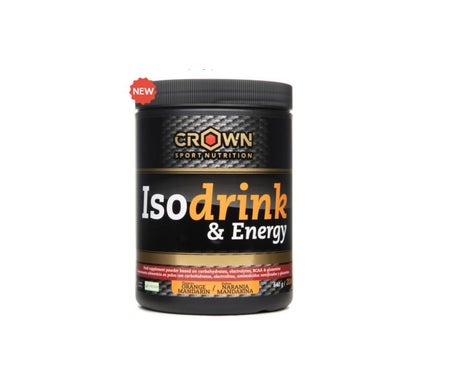 Crown Isodrink & Energy Naranja Bote 640g