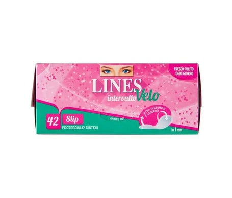 Lines Intervallo Velo Pantyliners (42pcs.) - Higiene femenina
