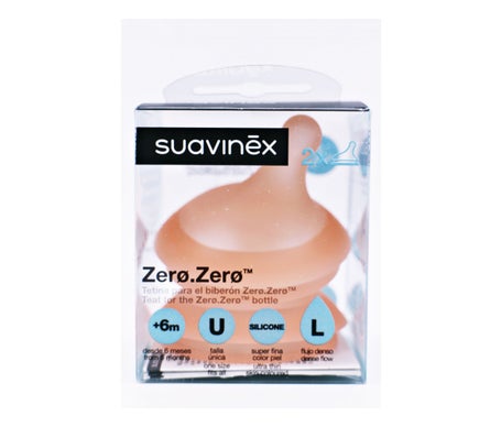 Compra Suavinex Tetina Silicona Ultra-Suave Flujo Adaptable (A)