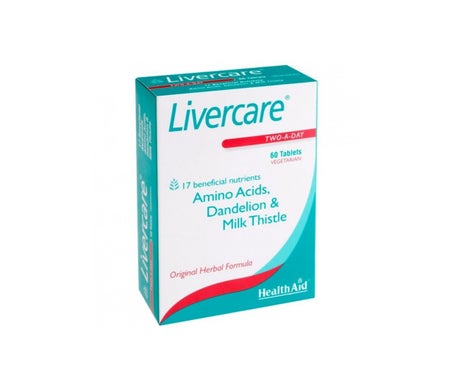 Health Aid Livercare Liberación Prolongada 60comp