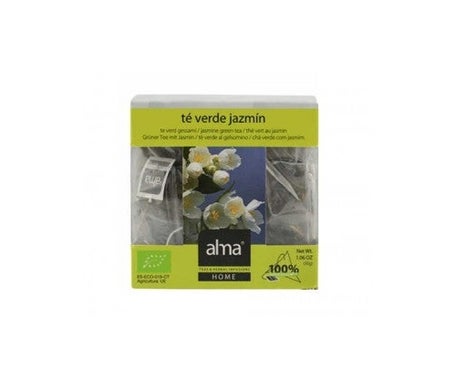 Alma Home Té Verde Jazmin 15 Bolsas