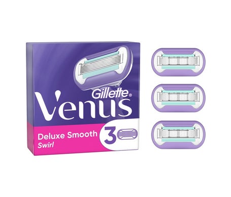 Gillette Pack Venus Smooth Swirl Cargador 3 Recambios