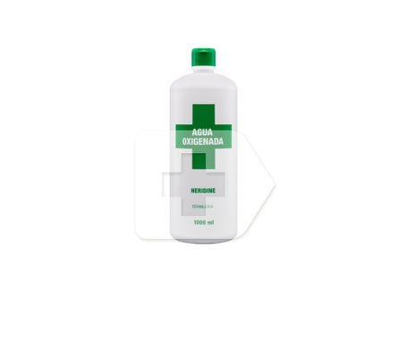 Interapothek agua oxigenada Heridine 1l