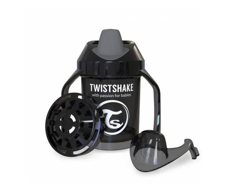 Twistshake Vaso Mini Cup Negro 230ml