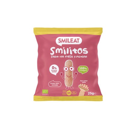Smileat Smilitos Erdbeere & Banane Eco 25g