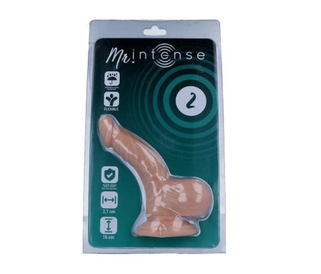 Mr Intense Dildo Nro 2 Pene Realista 16x2,7cm 1ud