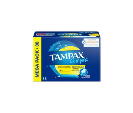 Tampax Compak Tampón Regular 38uds