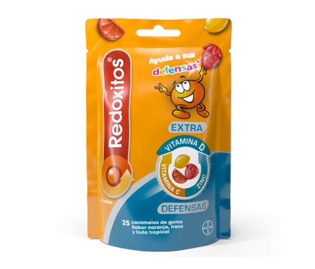 Redoxon Redoxitos Extra Defensas Gummies Naranja Fresa 25uds