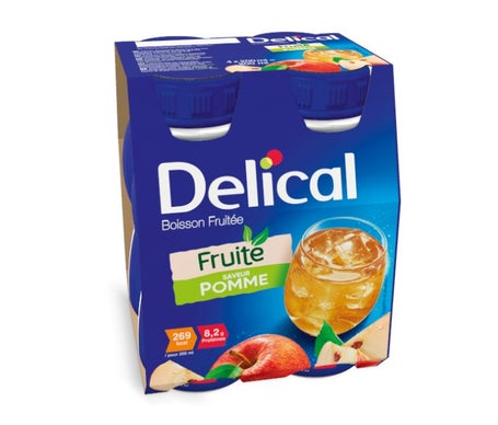 Delical Bois Fruit Apple 200mlx4