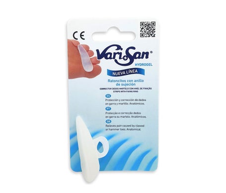 Vari+San Hydrogel Ratón Con Anillo Pie Derecho T-Pequeña 1ud