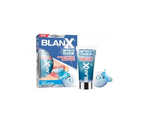 Delta Pronatura Tratamiento intensivo BlanX White Shock Whitening + luz LED - Higiene bucal