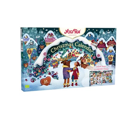 Yogi Tea Christmas Calendario de Adviento 2025 Mix 24 Bolsitas