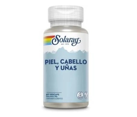 Solaray Piel Cabello y Uñas 60caps