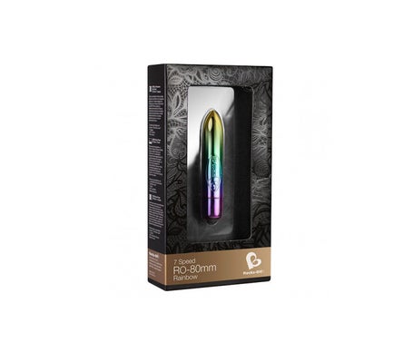 Rocks-Off Bala Vibradora 7 Velocidades Ro-80mm Rainbow 1ud