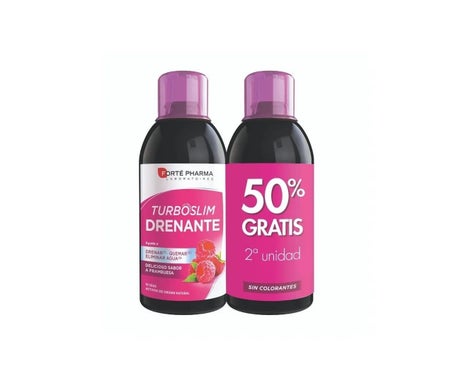 Forté Pharma Turboslim Drenante Frambuesa 2x500ml