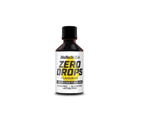 BioTech USA Zero Drops Cheesecake 50ml