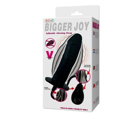 Baile Stimulating Bigger Joy Dildo Hinchable con Vibración 1ud