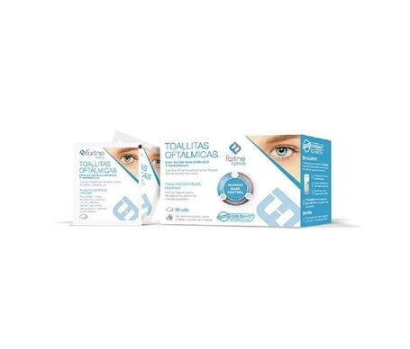 Farline Óptica Toallitas Oftalmológicas Ácido Hialurónico Cold&Hot 30uds