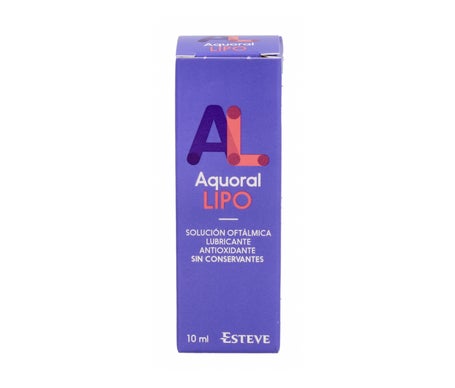 Aquoral Lipo Solución Oftálmica Lubricante Antioxidante 10ml