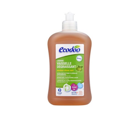 Ecodoo Lavavajillas Desengrasante Limón Verde Eco 750ml