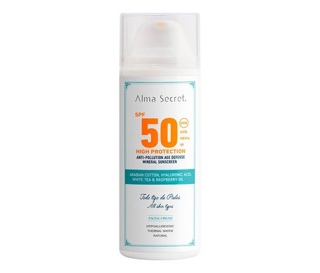 Alma Secret Protector Solar Facial SPF50+ 50ml