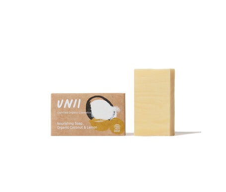 Unii Jabón Nutritivo Ecológico de Coco y Limón 100gr