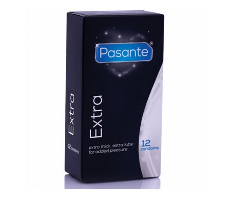Pasante Pack Preservativos Extra Gruesos 12uds