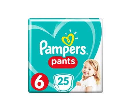 Pampers Pants Pañal Talla 6 25uds