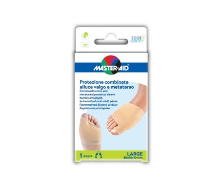 Master-Aid Protección Hallux Valgus y Metatarso L 1ud