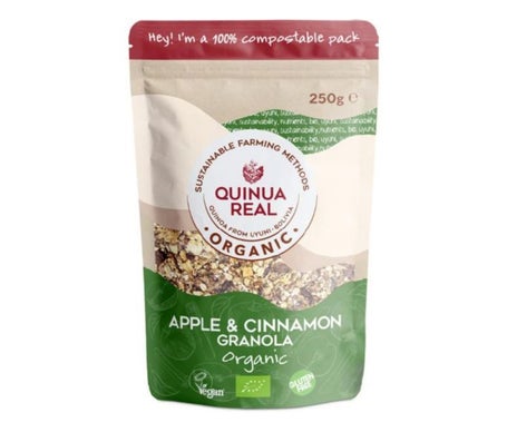 Quinua Real Granola Quinoa, Manzana y Canela Bio 250g