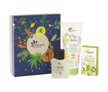 Fleurance Nature Pack Hombre Gel Ducha Verbena + Perfume + Jabón 1ud