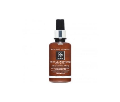 Apivita Crema Limpiadora 3 En 1 Facial Y Ojos Con Camomila Y Mie