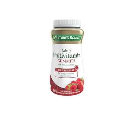 'Nature''s Bounty Multivitamínico Adultos con Vit.B y D3 60 Gummies'