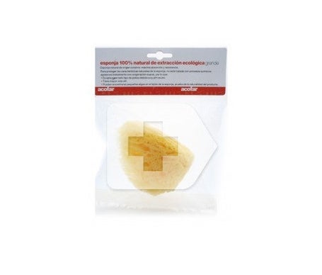 Acofar esponja natural talla grande 1ud