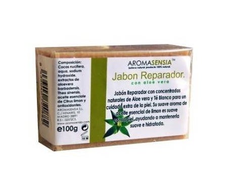 Aromasensia Jabón Reparador Con Aloe Vera 100 gr