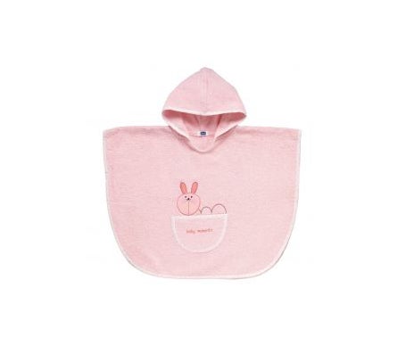 Chicco Albornoz Poncho Rosa Conejo 12M+ 1ud