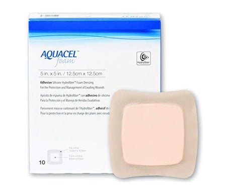 Aquacel Foam Non Adhesif 12,5x12,5cm 10uds