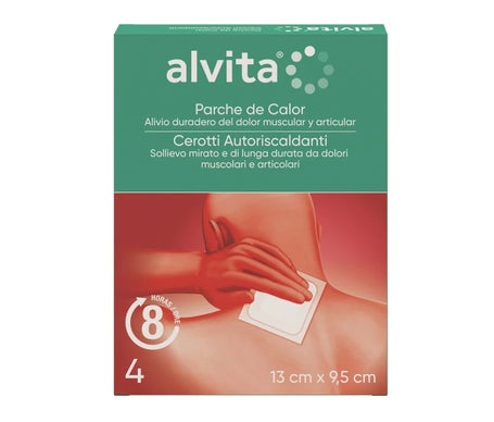 Alvita Parche Calor 13x95 4uds