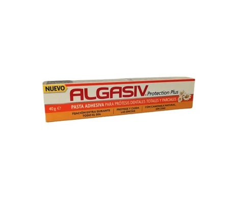 Algasiv Protection Plus Pasta Adhesiva Prótesis Dentales 40g