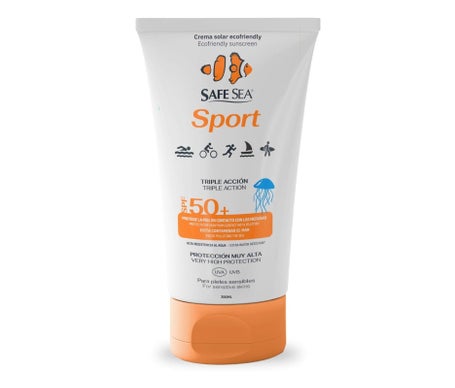 Safe Sea Solar Medusas Sport Triple Accion Crema Spf50+ 200 ml