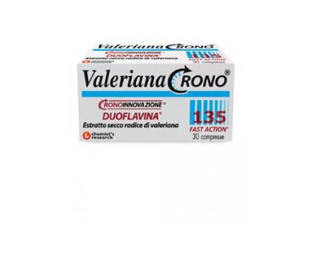 Valeriana Crono 135 Con Duoflavina Fast Action 30 Compresse