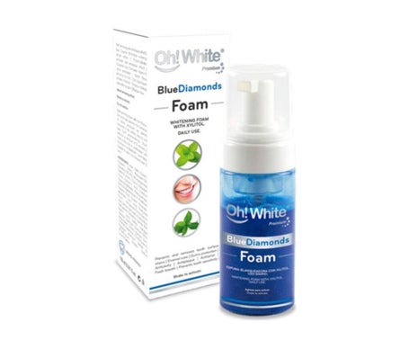 Oh! Espuma Diamantes Azules Blancos 100ml