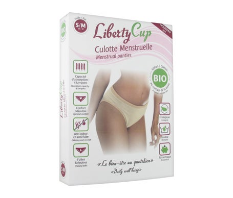 Bragas Menstruales Liberty Cup Talla S/M 1ud