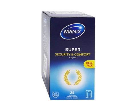 Manix Super Security & Comfort Preservativo Easy Fit 24uds