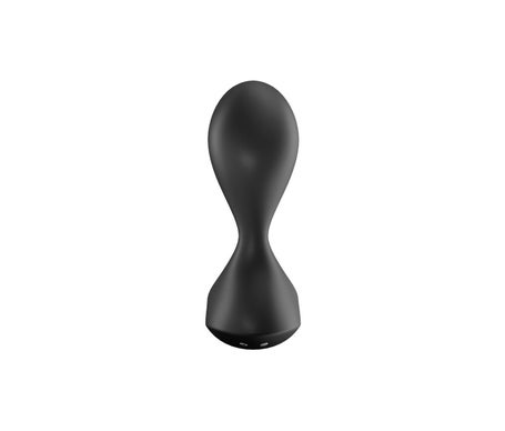 Satisfyer Sweet Seal Plug Vibrator Negro Negro con App 1ud