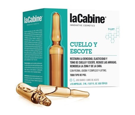 La Cabine Ampollas Cuello y Escote 10x2ml