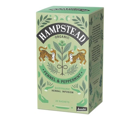 Hampstead Tea Organic Fennel & Peppermint 20 Sobres