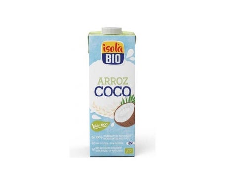 Isola Bio Bebida Arroz Coco 1l