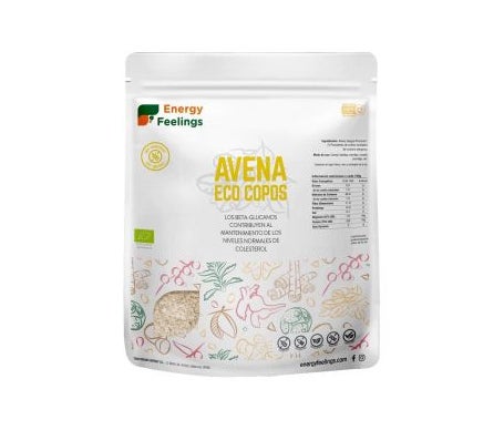 Energy Feelings Copos de Avena Eco Vegan sin Gluten500g